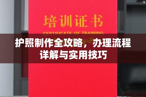 商水护照制作全攻略，办理流程详解与实用技巧